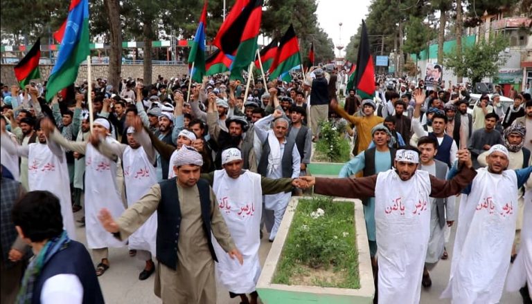 Protests In Faryab: Daud Laghmani Should Leave Faryab. – Shahed News